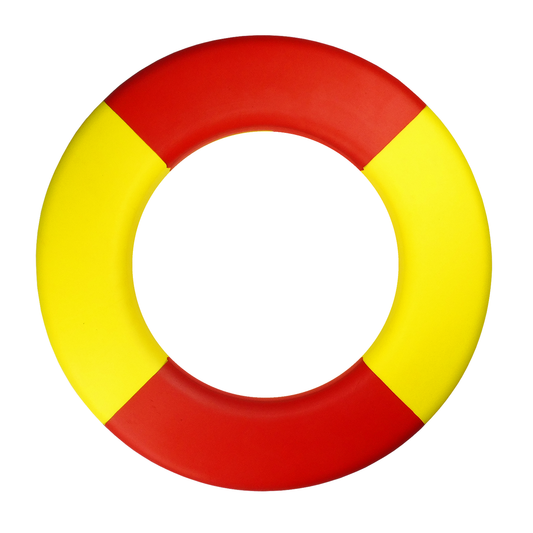 Lifebuoy Red & Yellow for Pools 59 cm