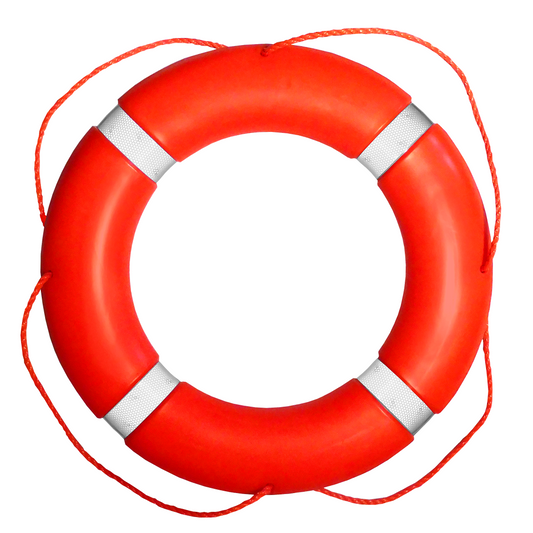 Lifebuoy SOLAS MOB Orange 4.5 kg 75 cm